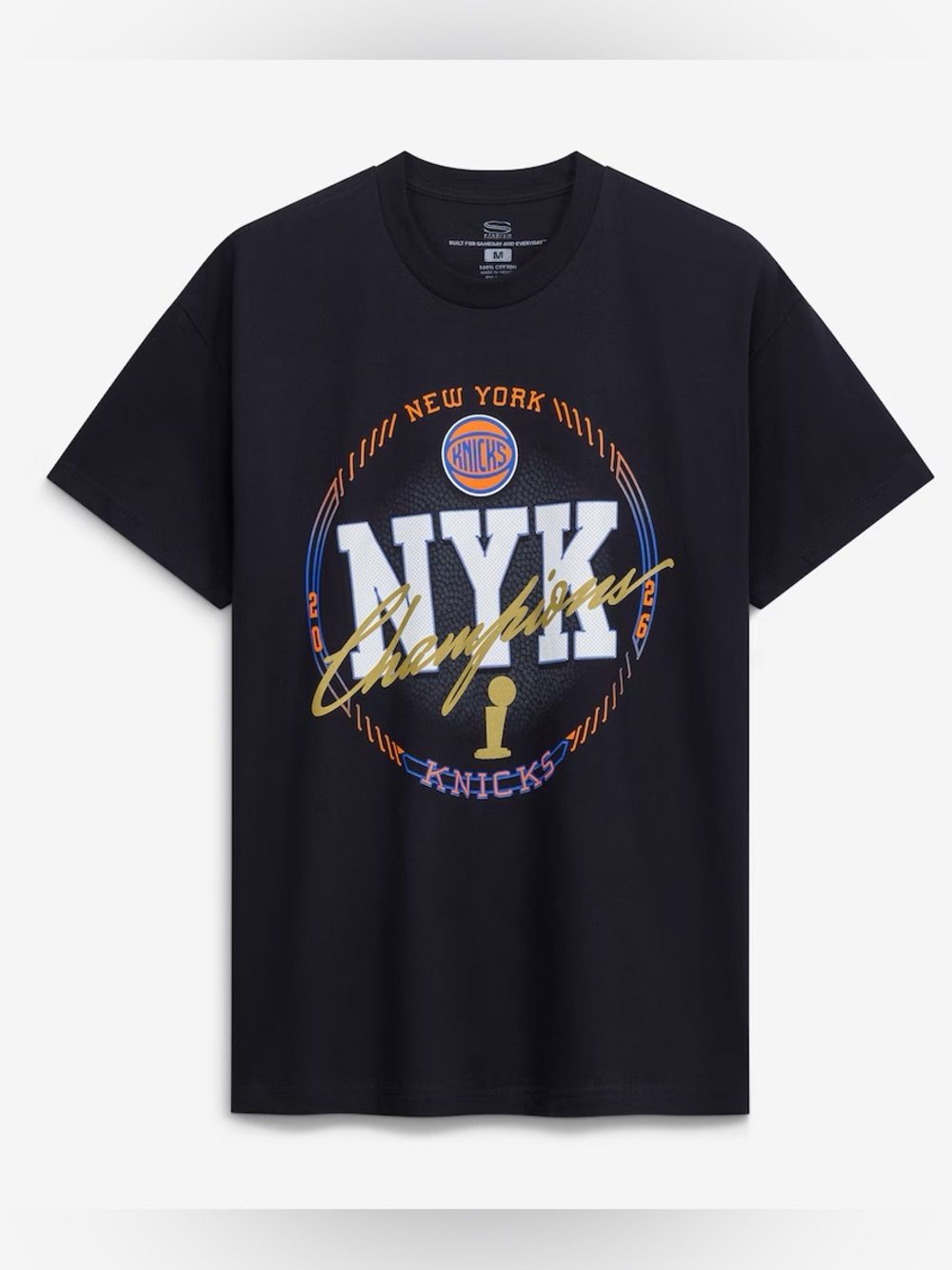 Unisex New York Knicks Stadium
Essentials 2026 NBA Finals
Champions T-shirt